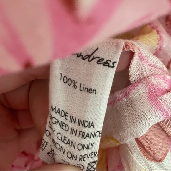 Sundress Size Small LOLITA SHORT DRESS RIVIERA LINEN - Picture 6 of 8